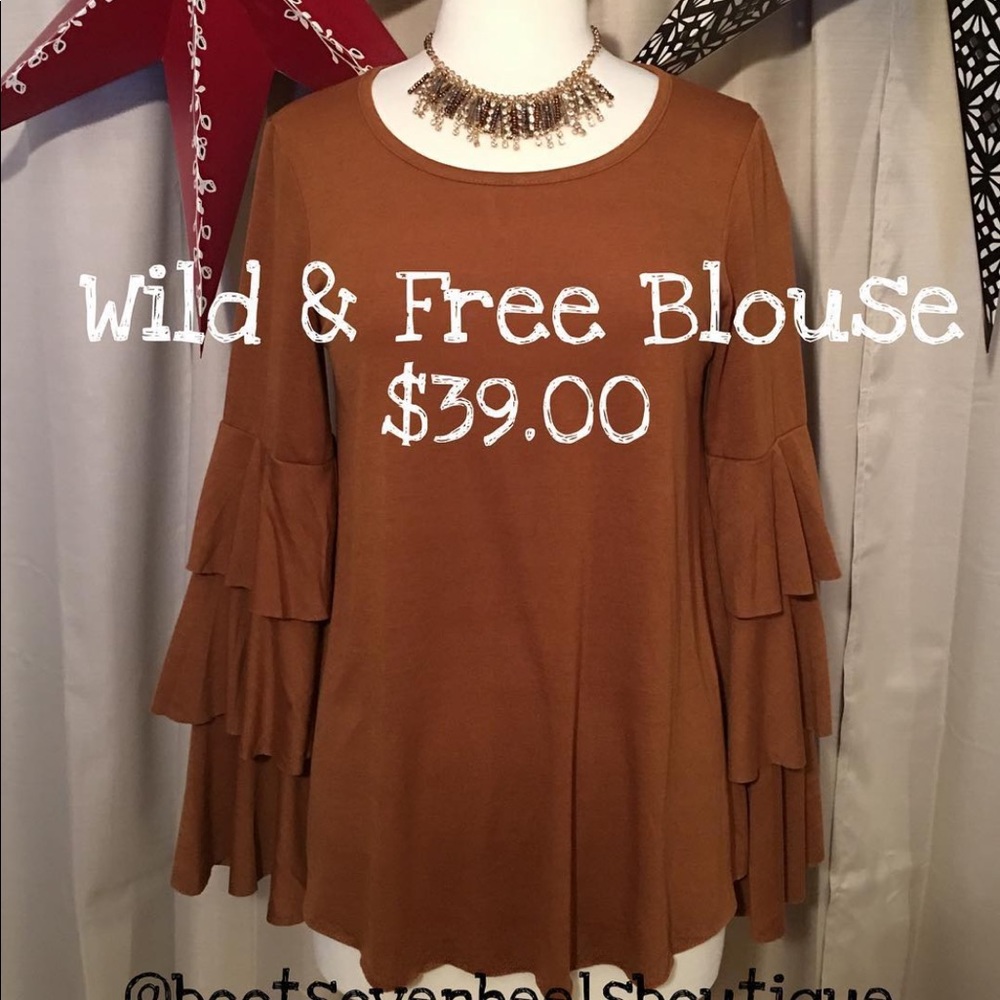 “Wild & Free” Blouse
